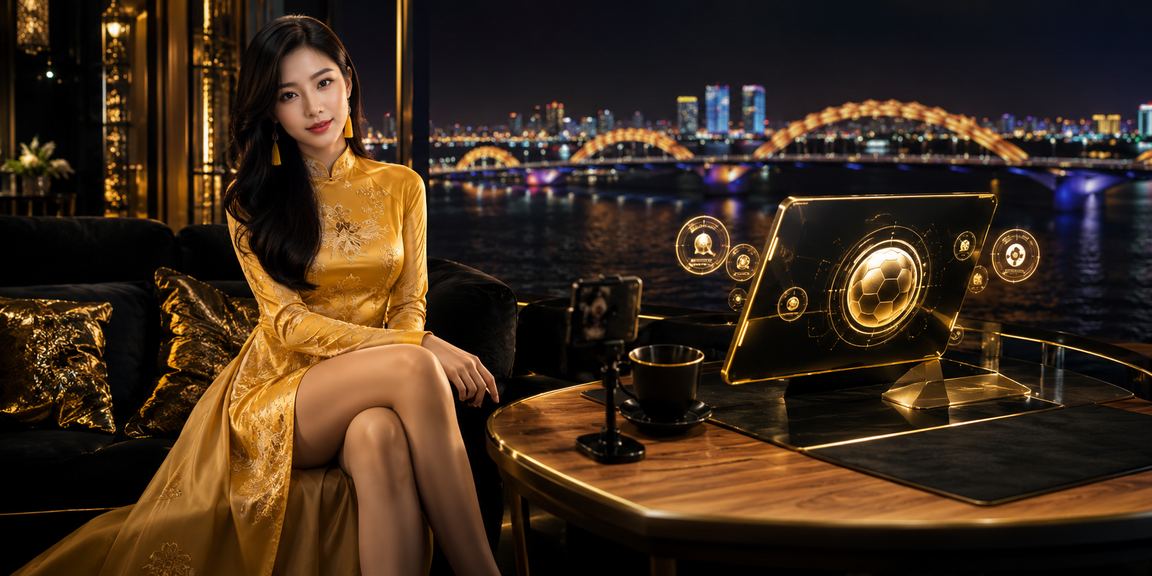 Chơi game VIP cùng 223dw tại Đà Nẵng trong bộ áo dài truyền thống