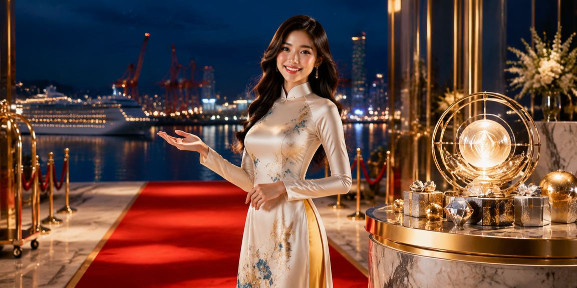 Người dùng Hải Phòng tham gia casino trực tuyến trong trang phục áo dài
