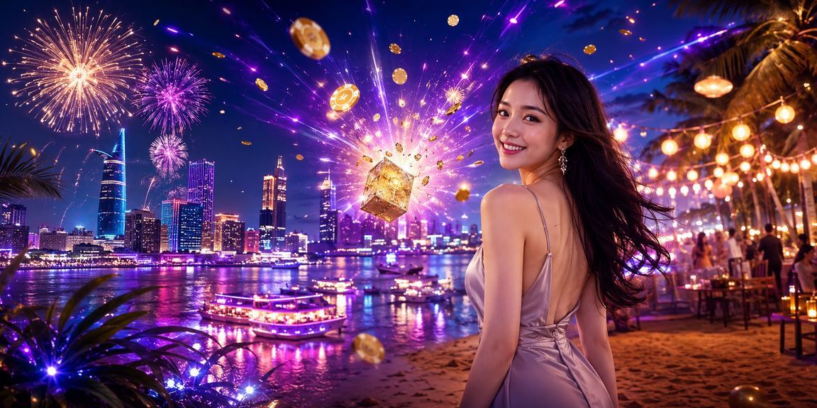 Sân khấu giải trí casino trực tuyến sôi động tại Sài Gòn về đêm